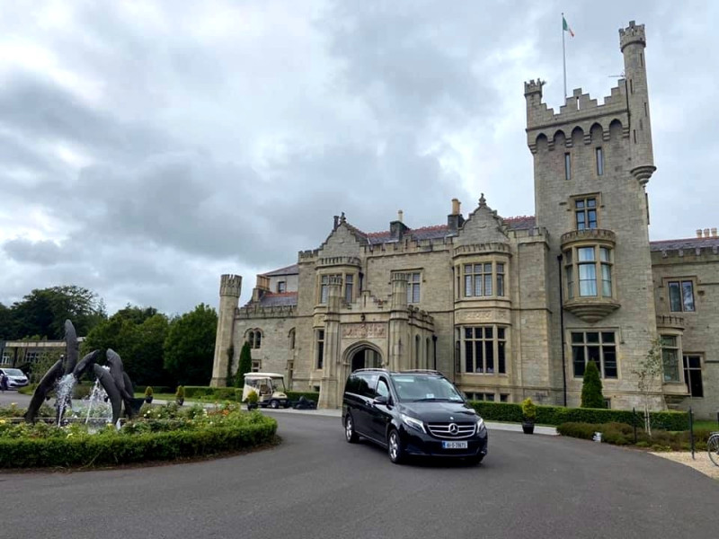 Merecedes Vianot People Carriers  at Lough Eske Castle -  for hire from Curran Coaches, Kilcar, County Donegal, Ireland