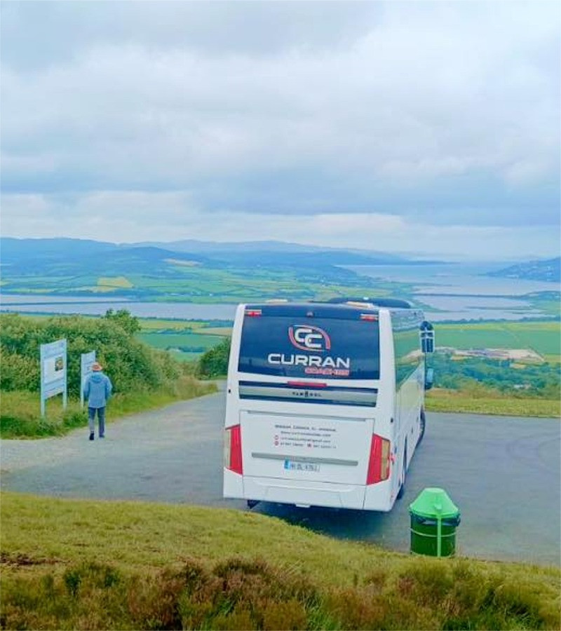 Curran Coaches is based in Carrick, County Donegal - ideal for tours including Killybegs Fishing Town & Slieve League Cliffs, Ireland