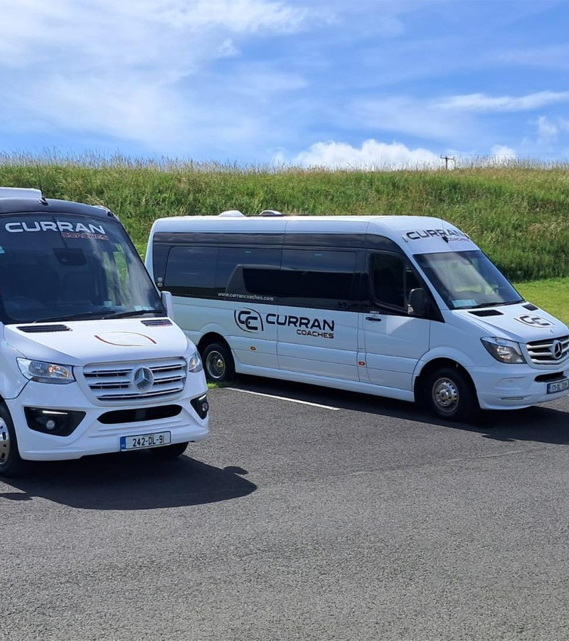Catering for local community & tourism throughout Ireland, Curran Coaches
